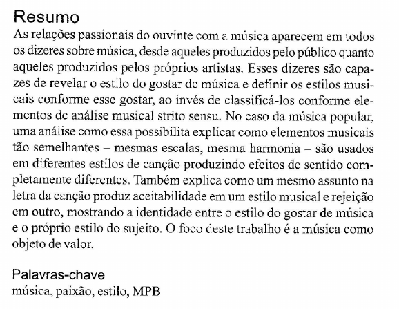 Resumo do texto Gostar de Música/AnaMatte