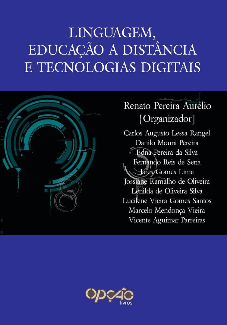 Capa do Livro Linguagem EAD e Tecnologias Digitais - organizado por Renato Pereira Aurélio